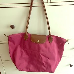 Pink longchamp
